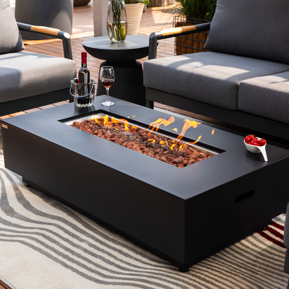 Propane Fire Pit Table Outdoor 50,000 BTU Firepits for Outside CSA Certified - view 16