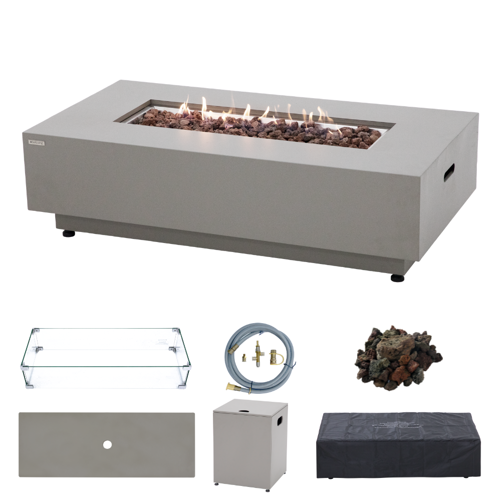 Propane Fire Pit Table Outdoor 50,000 BTU Firepits for Outside CSA Certified - view 5