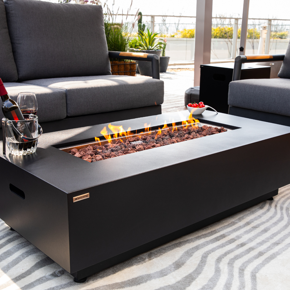 Propane Fire Pit Table Outdoor 50,000 BTU Firepits for Outside CSA Certified - view 18