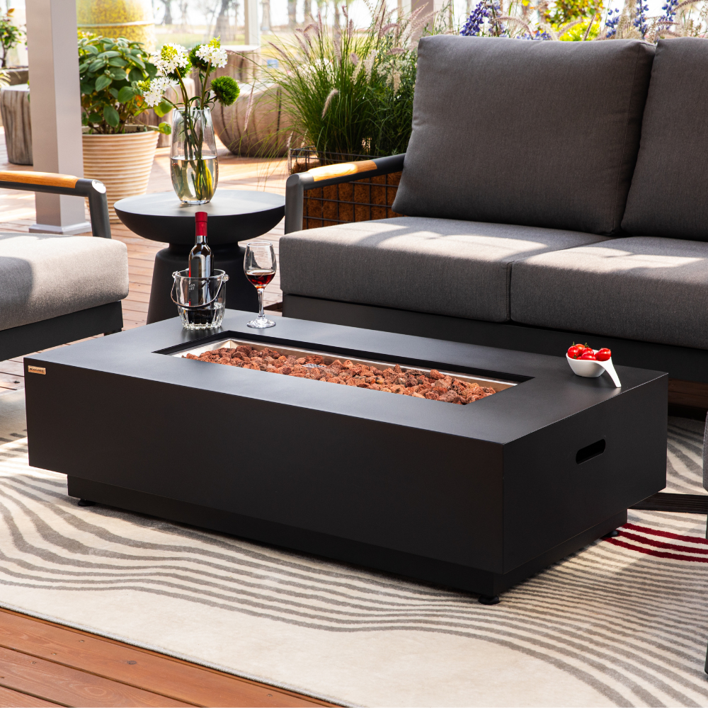 Propane Fire Pit Table Outdoor 50,000 BTU Firepits for Outside CSA Certified - view 20