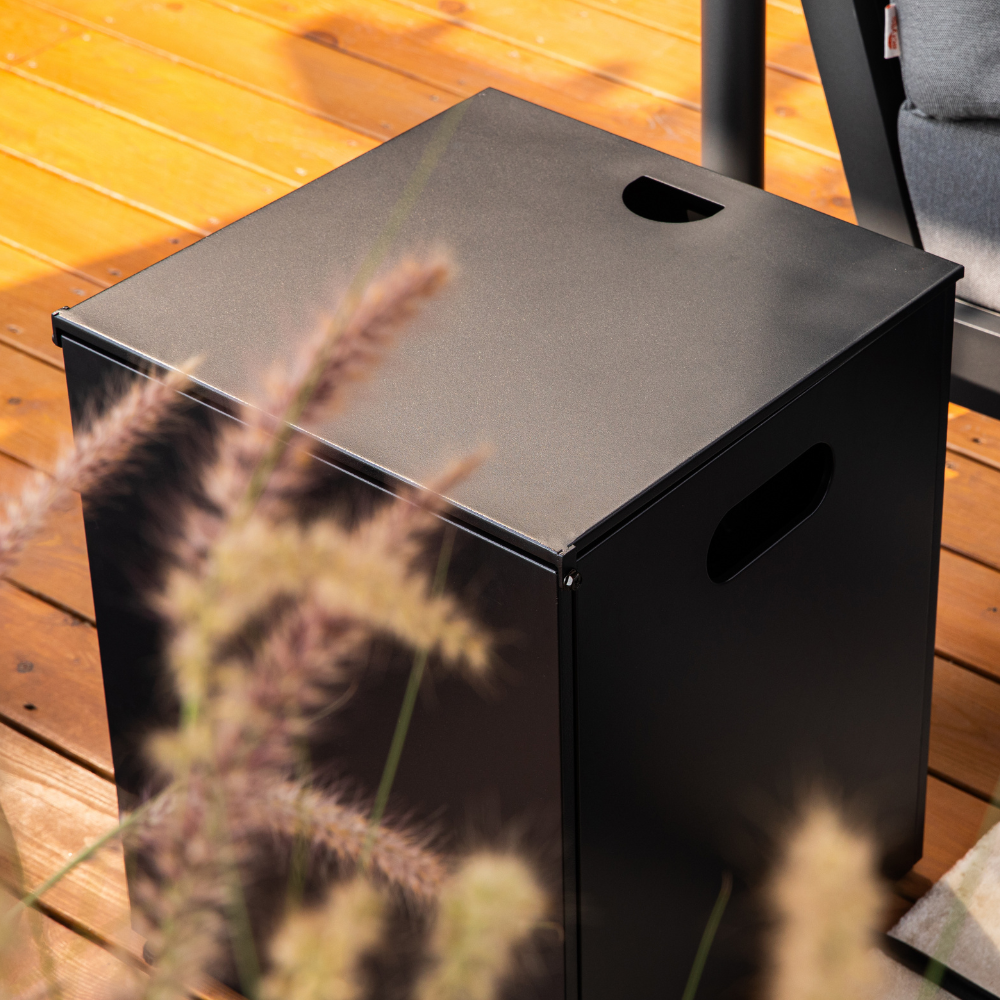 Square Propane Tank Cover Hideaway Table - 16 x 16 x 20 Inches - view 14