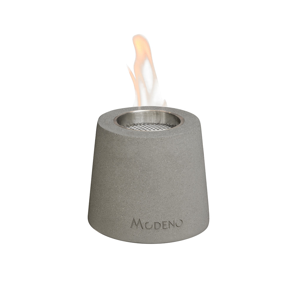Entta Grey Tabletop Fireplace - 6.3 Inches - Ethanol - view 5