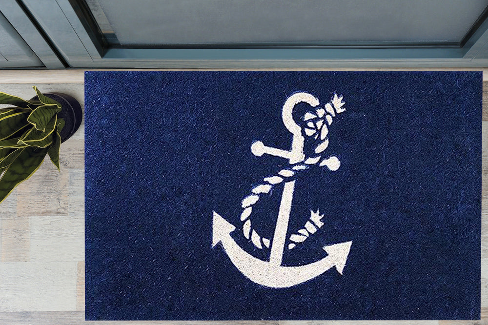 Nautical Anchor Coco Welcome Doormat