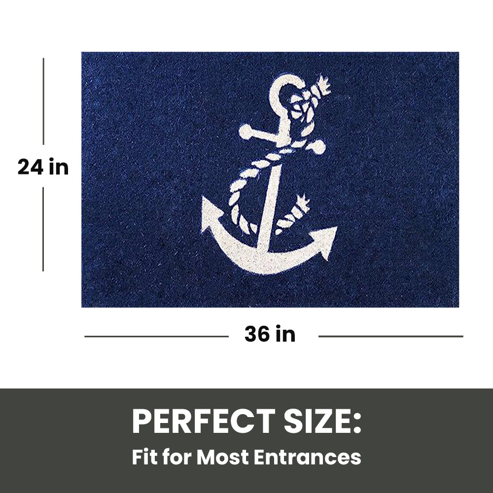 Nautical Anchor Coco Welcome Doormat