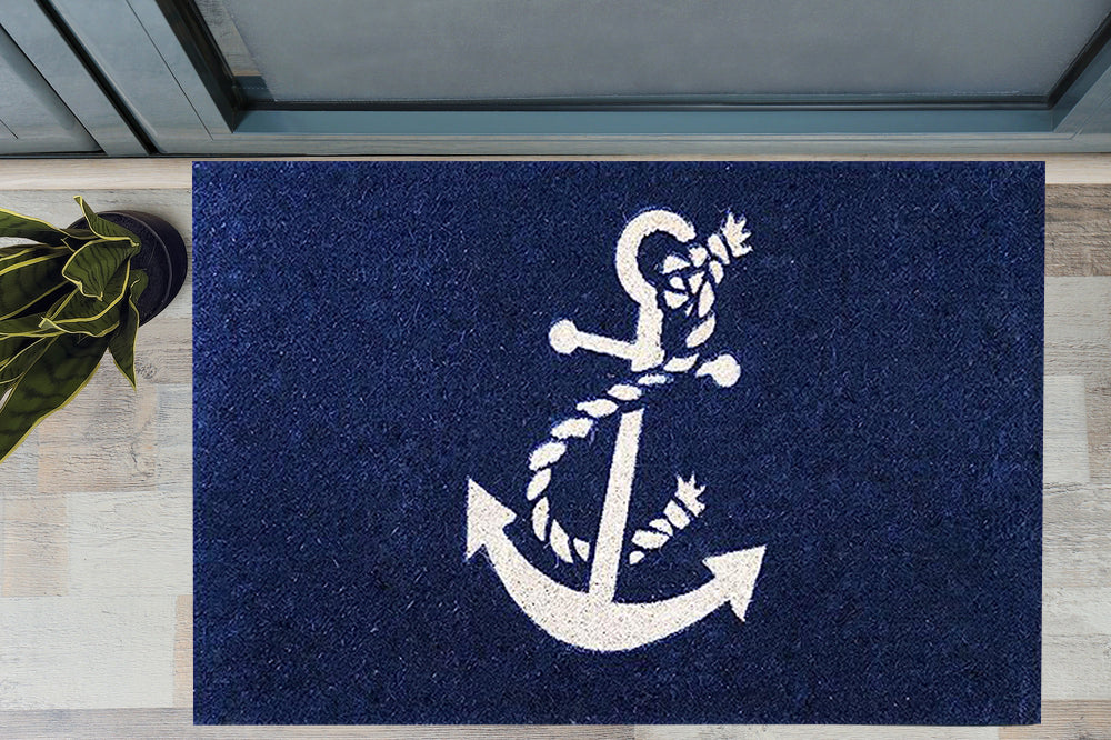 Nautical Anchor Coco Welcome Doormat