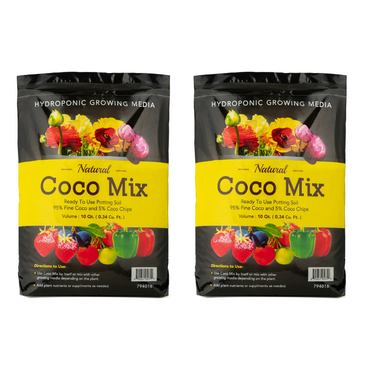 Coco Grow Media 10 Quarts Bag