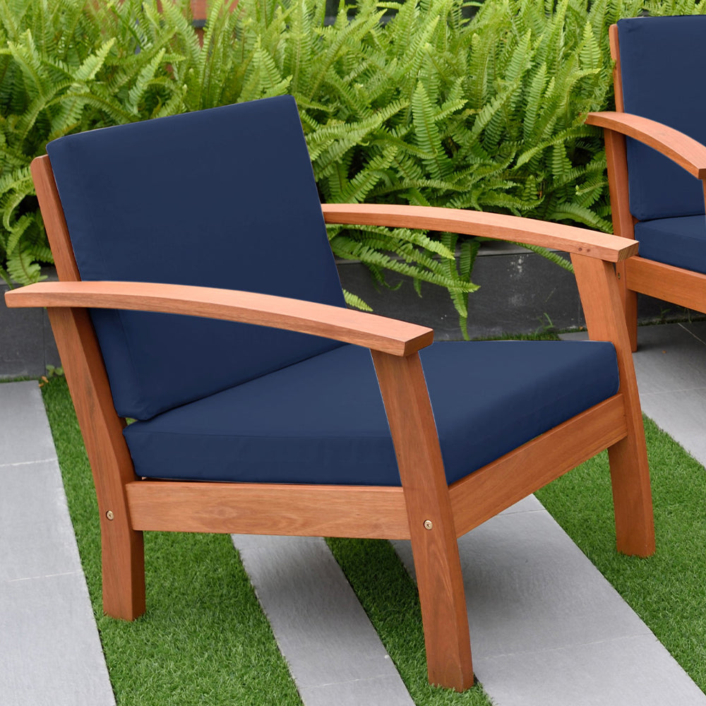 Murano 4 Piece Eucalyptus Conversation Set