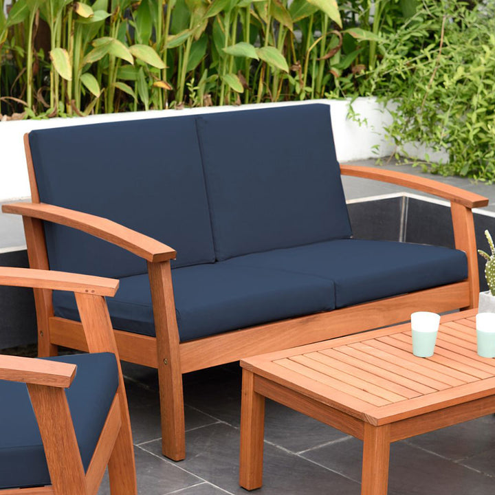 Murano 4 Piece Eucalyptus Conversation Set