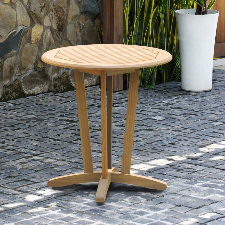 Nile Teak Round Teak Indoor Table