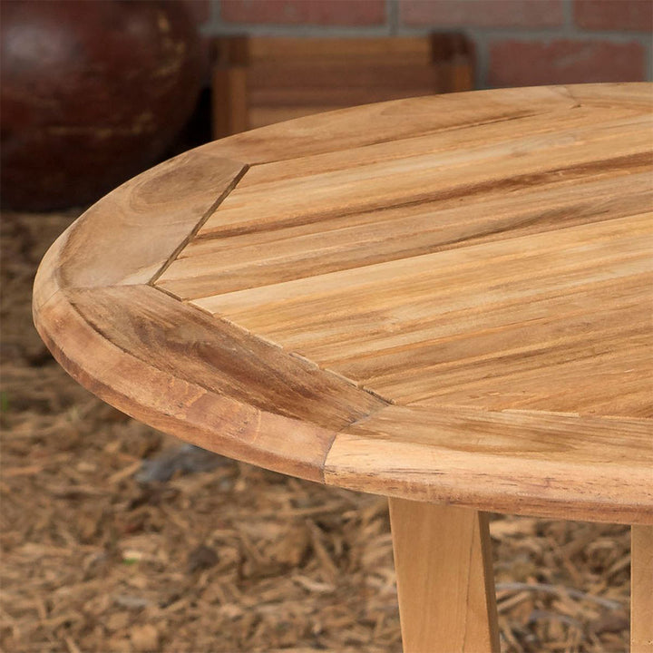 Nile Teak Round Teak Indoor Table