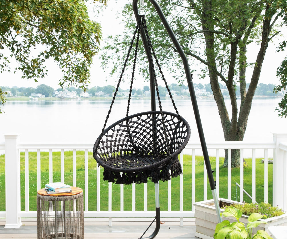 Bahia Macrame Hammock Swing Chair