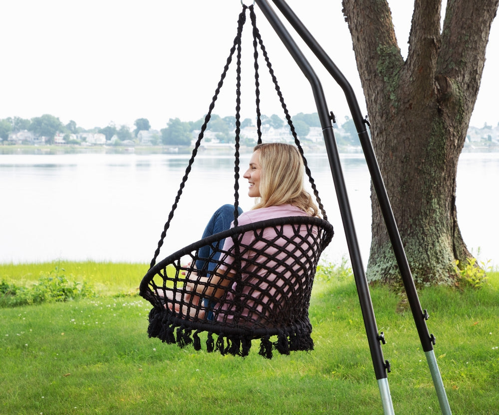 Bahia Macrame Hammock Swing Chair