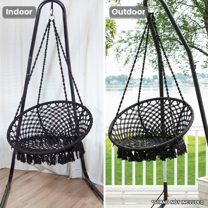 Bahia Macrame Hammock Swing Chair