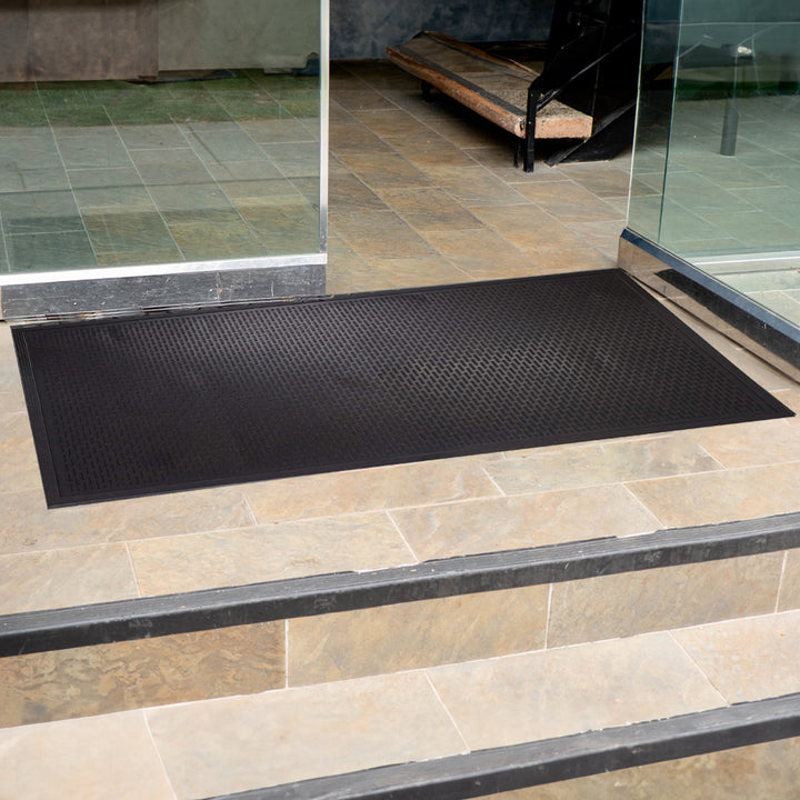 Maze Shoe Scraper Floor Mat