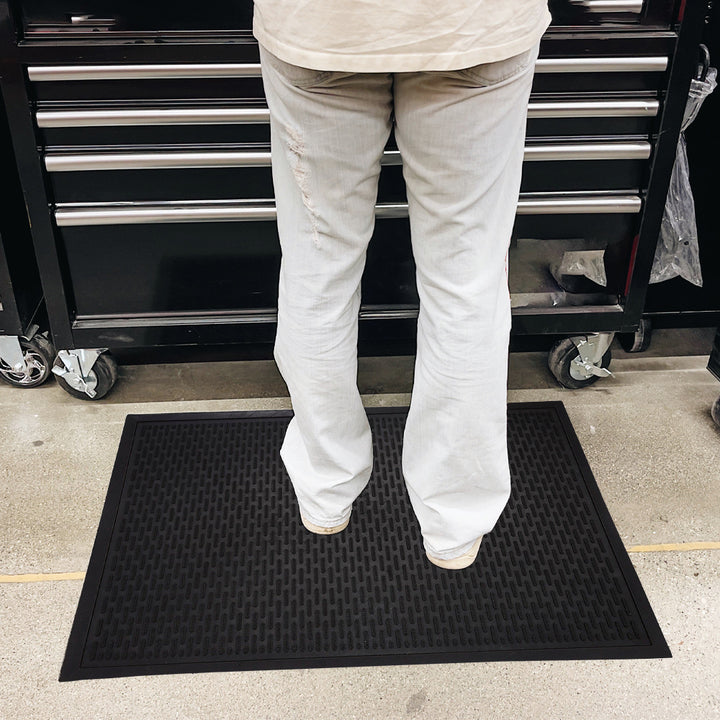 Maze Shoe Scraper Floor Mat