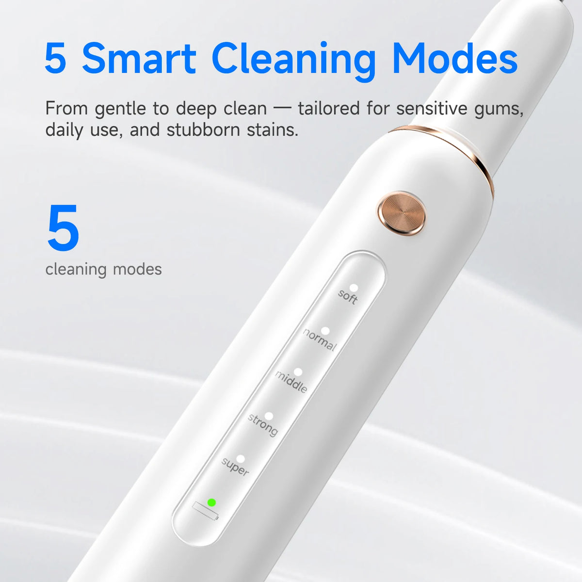 T4 Ultrasonic Tooth Cleaner - Safe & Effective Dental Care - view 5