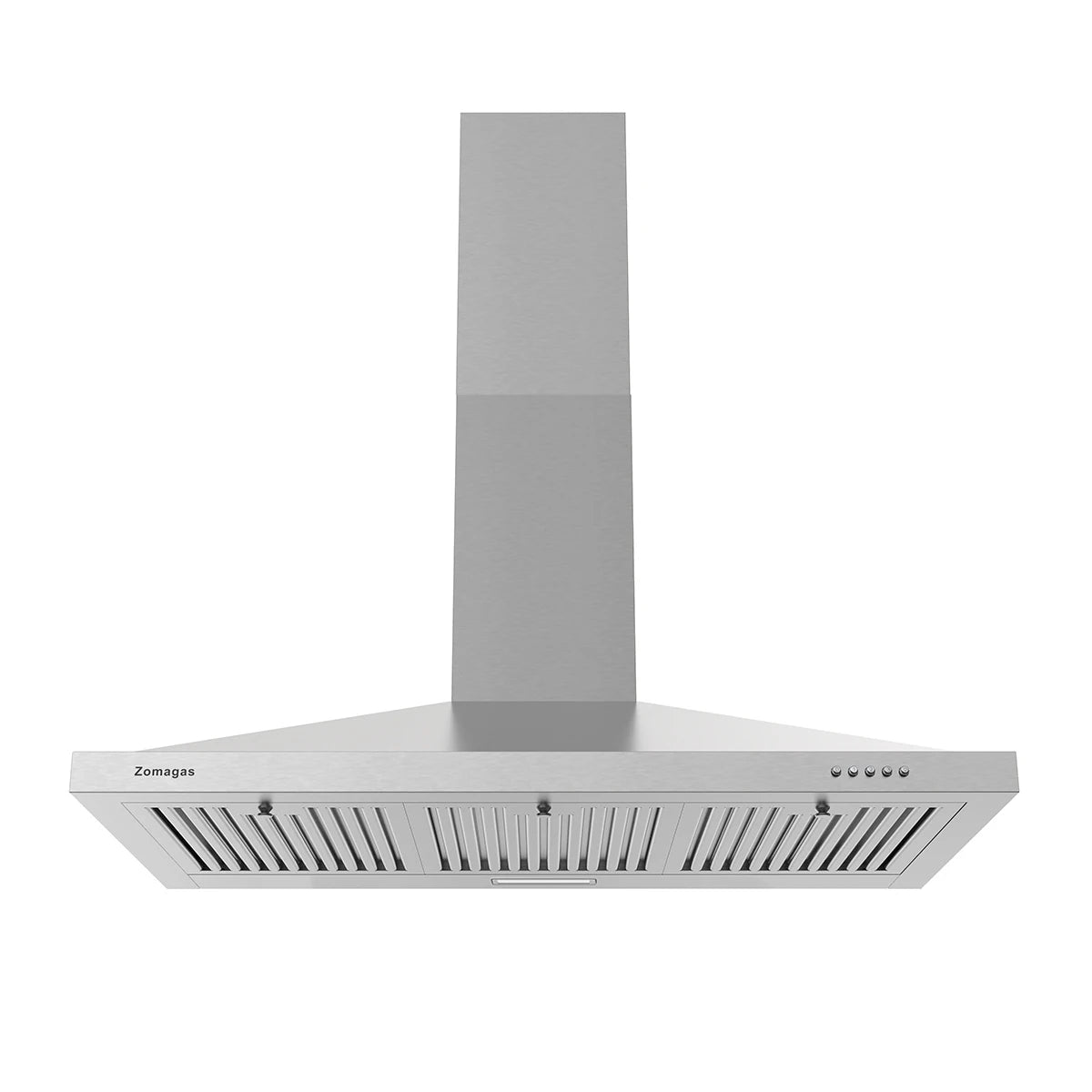 36 Inch Range Hood, Wall Mounted Vent Hood in Stainless Steel,3 Speed Exhaust Fan, 3 Pcs Baffle Filters, Energ