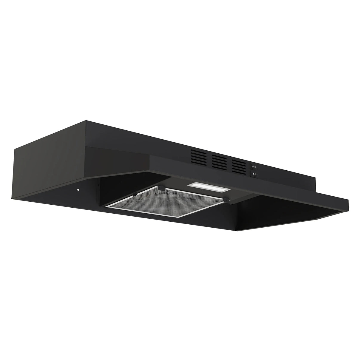 Range Hood 30 Inch Under Cabinet, Stainless Steel Kitchen Vent Hood 280CFM, Built-in Kitchen Stove Hood W/Rock