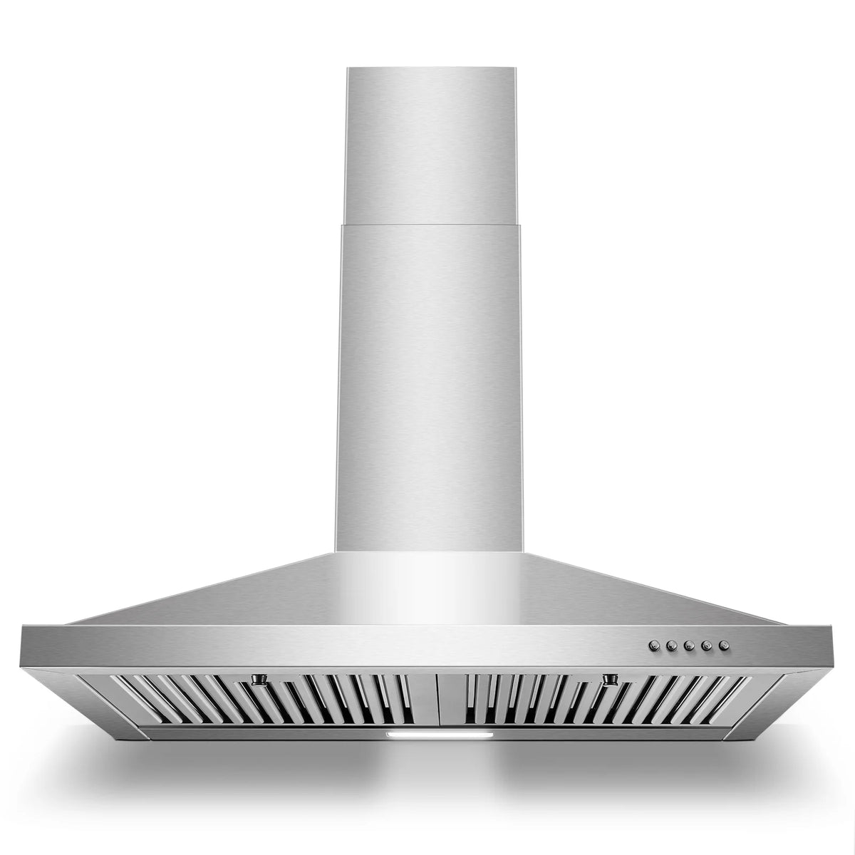 Range Hood 30 Inch, Wall Mount Range Hood Kitchen Hood in Stainless Steel, Vent Hood with Baffle Filters, 3 Sp