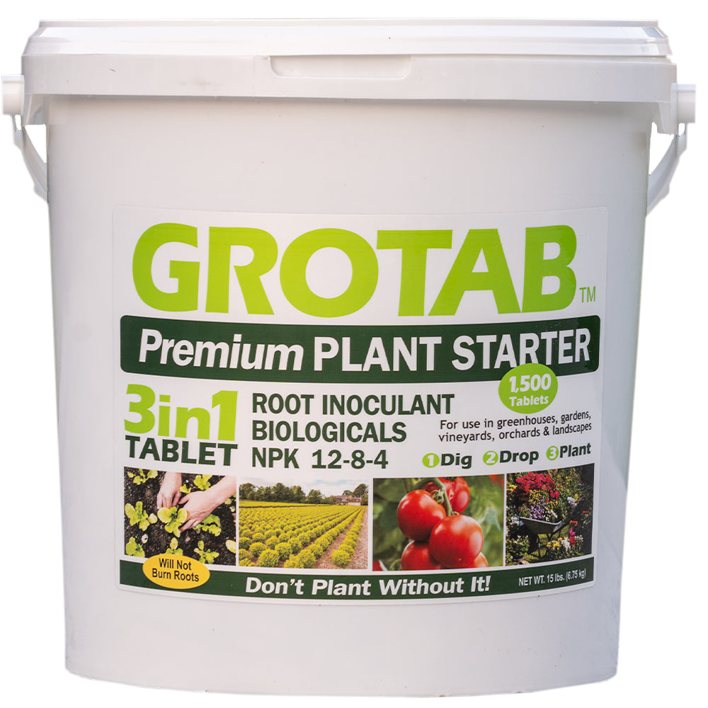 GROTAB 3-in-1 Plant Food Tablets