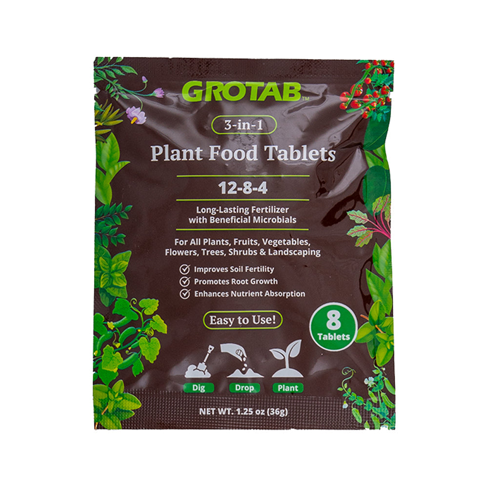 GROTAB 3-in-1 Plant Food Tablets