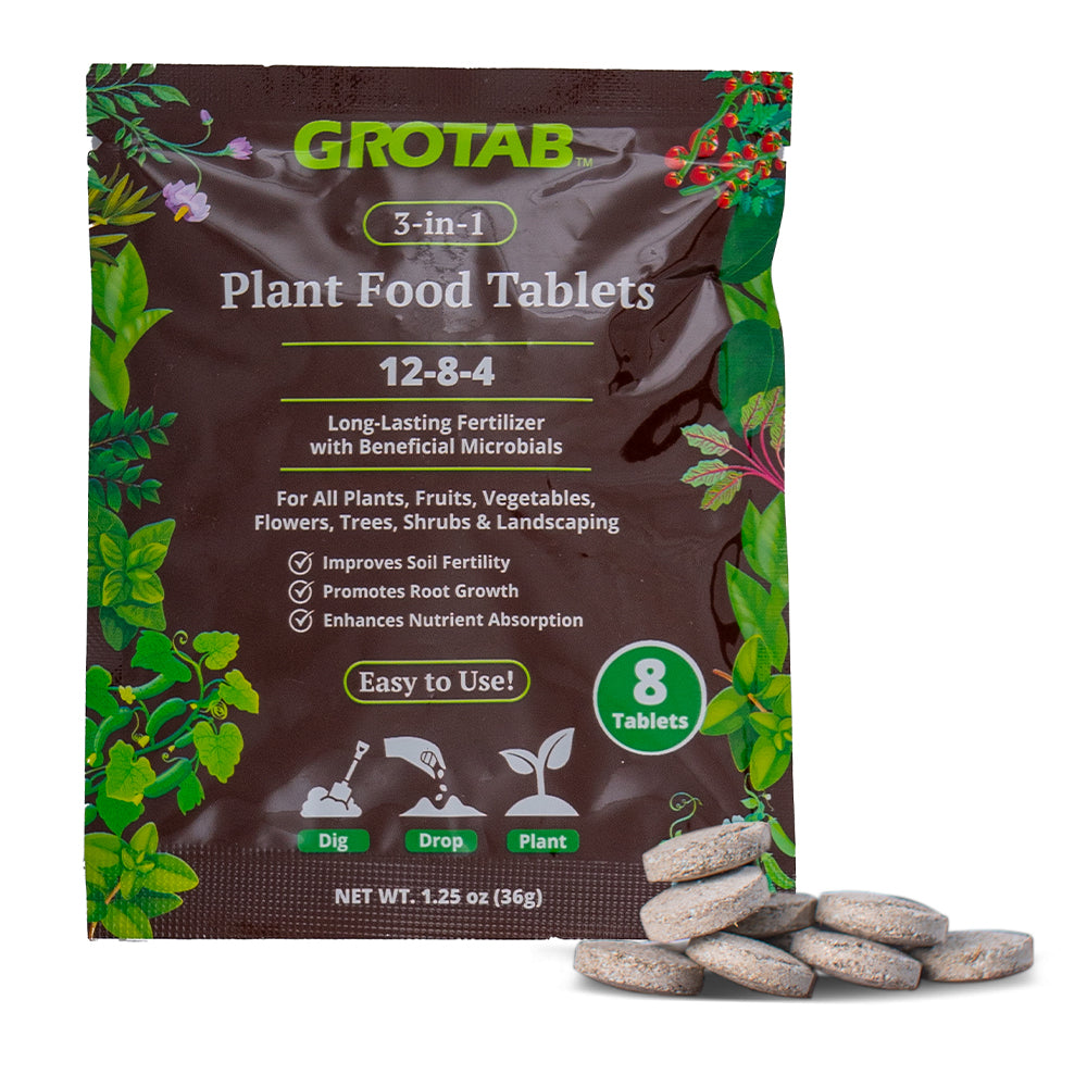 GROTAB 3-in-1 Plant Food Tablets