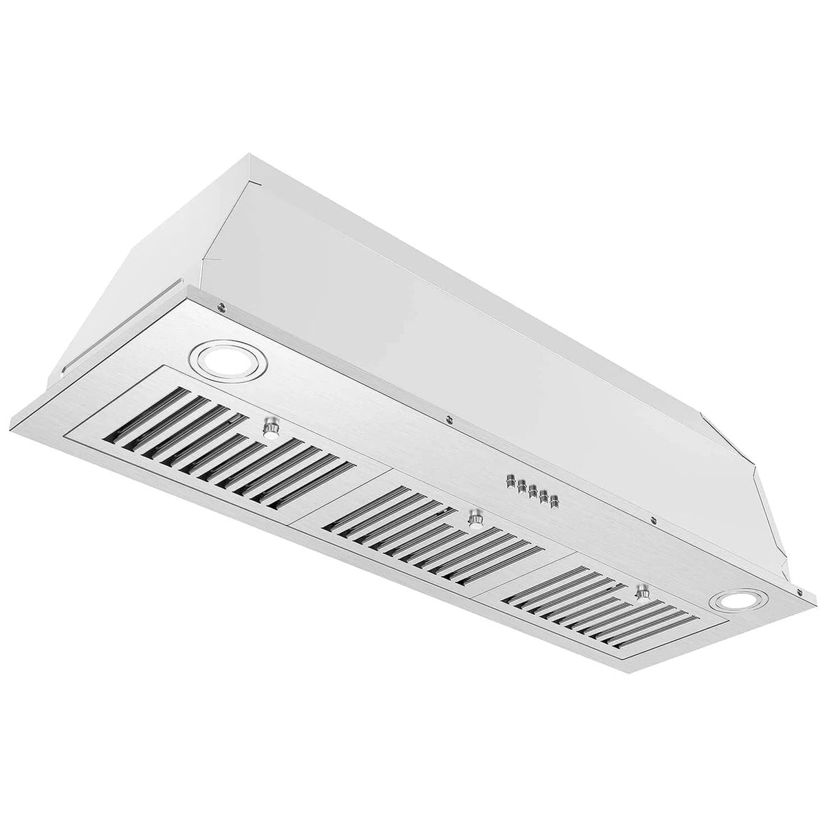 Range Hood Insert 36 Inch 600CFM Stainless Steel Household Built-in Vent Hood , Kitchen Ventilation Stove Exha