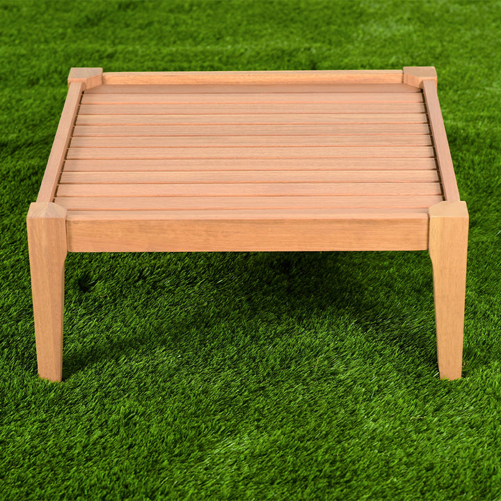 Amazonia 8 Piece Eucalyptus Patio Seating Set- 25-in L x 25-in W