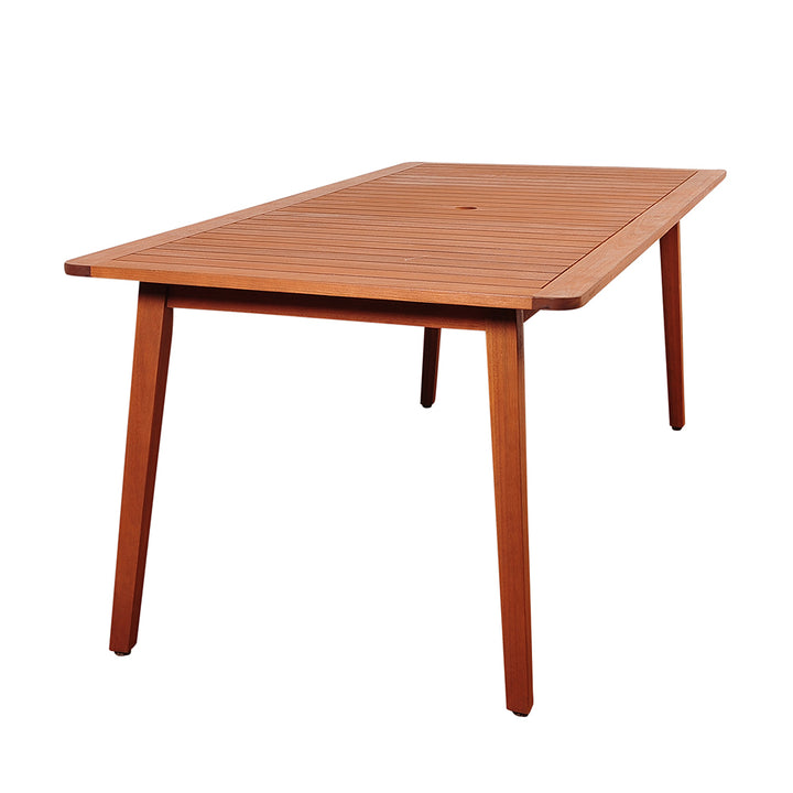 Amazonia Eucalyptus Patio Dining Table - 85-in L x 37-in W
