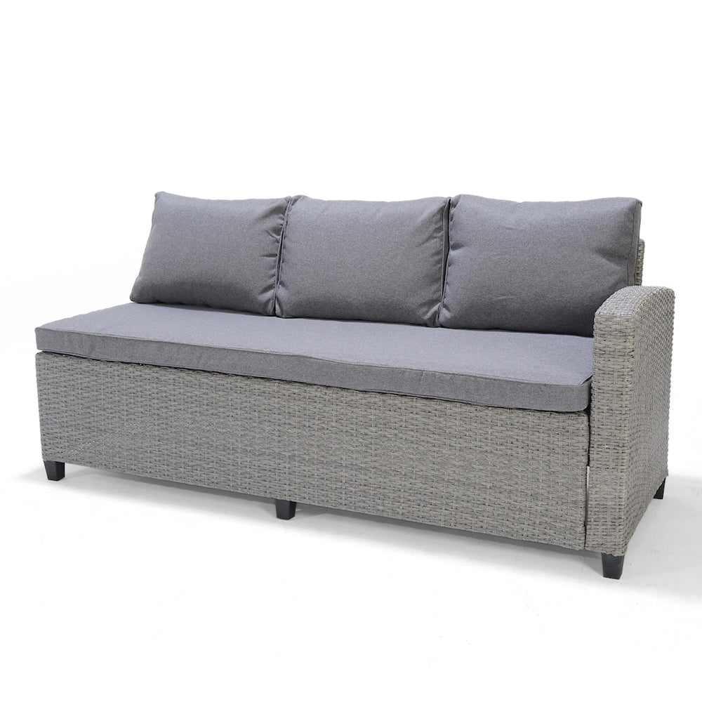 Amazonia 3 Piece Eucalyptus Patio Seating Set