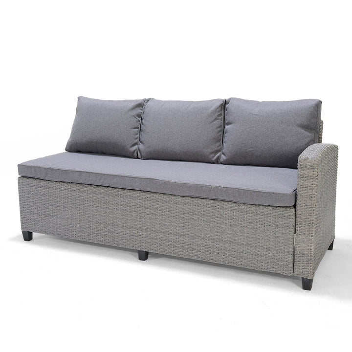 Amazonia 3 Piece Eucalyptus Patio Seating Set