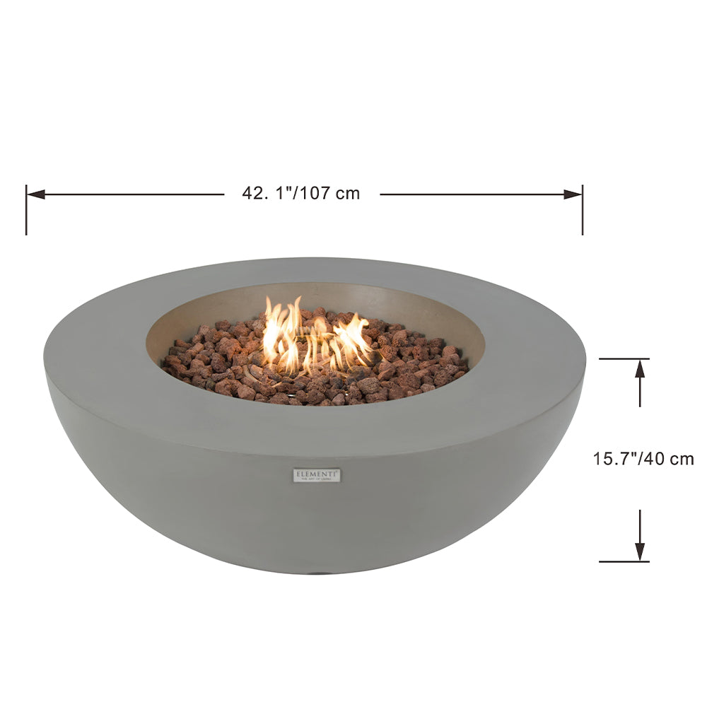 Lunar Outdoor Fire Bowl - view 3