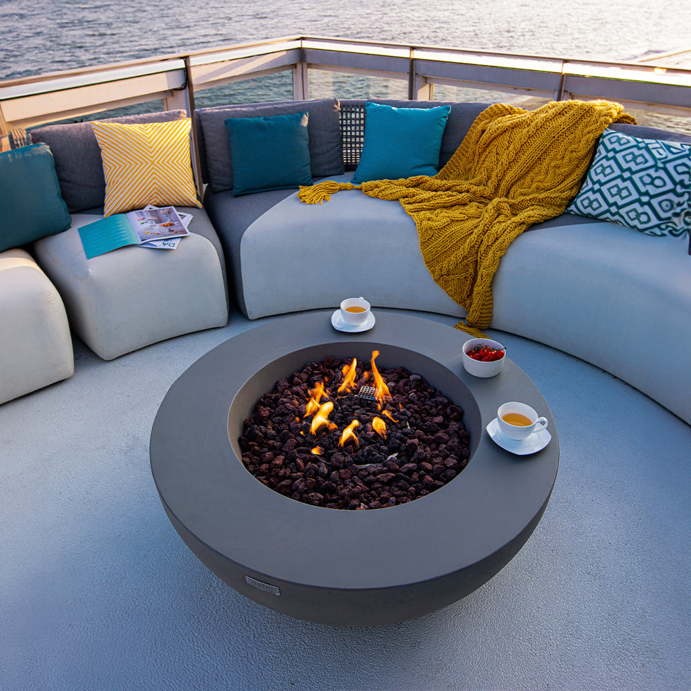 Lunar Outdoor Fire Bowl - Select Fuel Type