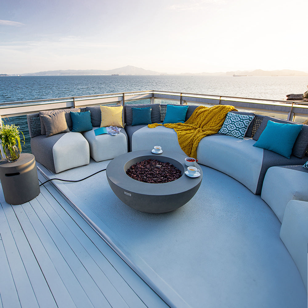 Lunar Outdoor Fire Bowl - view 5
