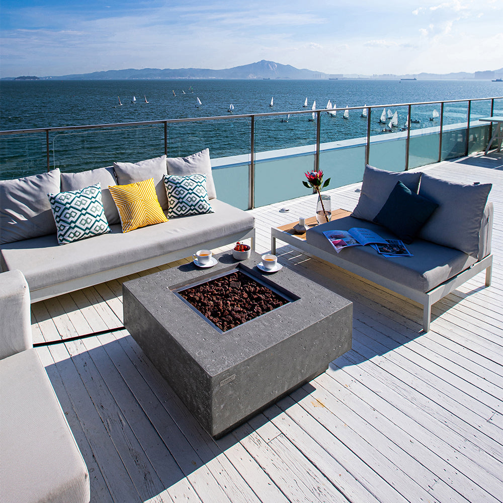 Manhattan Outdoor Fire Pit Table - view 4