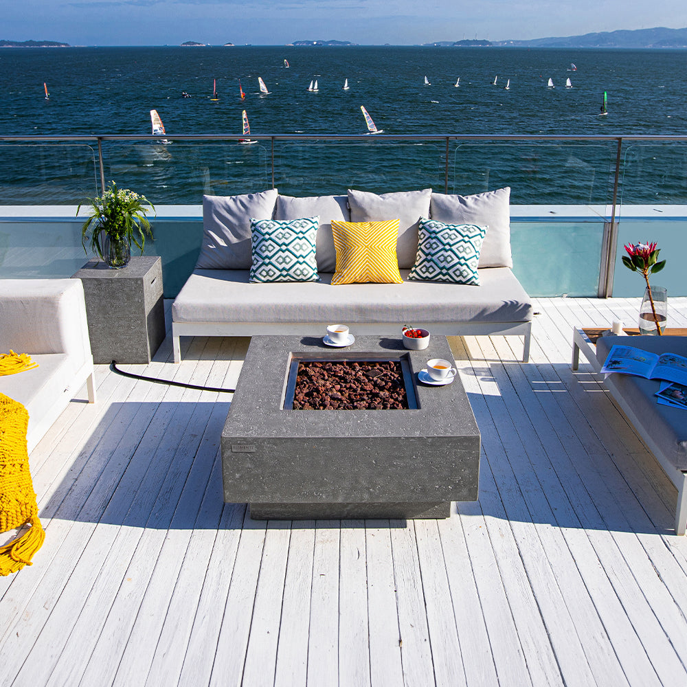 Manhattan Outdoor Fire Pit Table - view 5