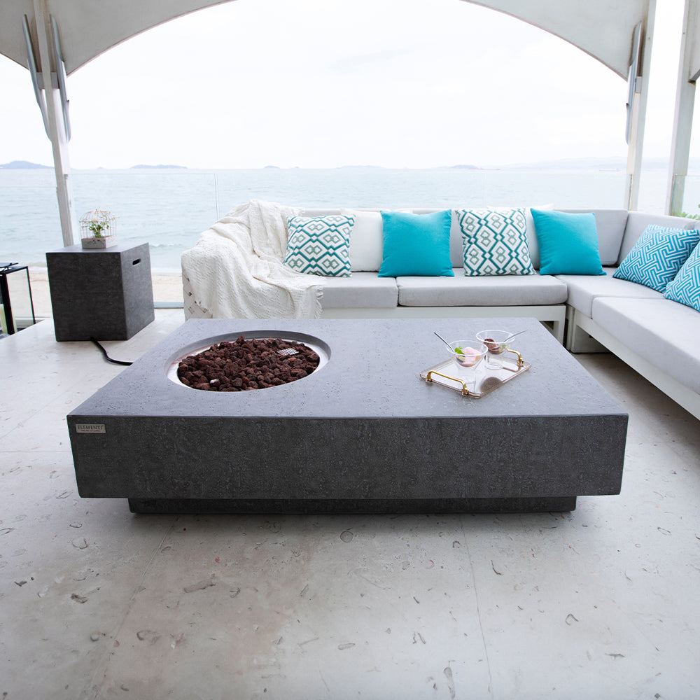 MetroPolis Outdoor Fire Pit Table - view 4