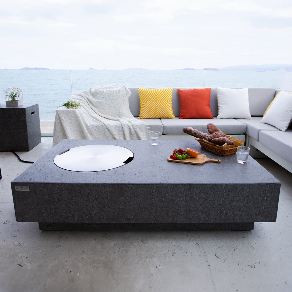 MetroPolis Outdoor Fire Pit Table - view 8