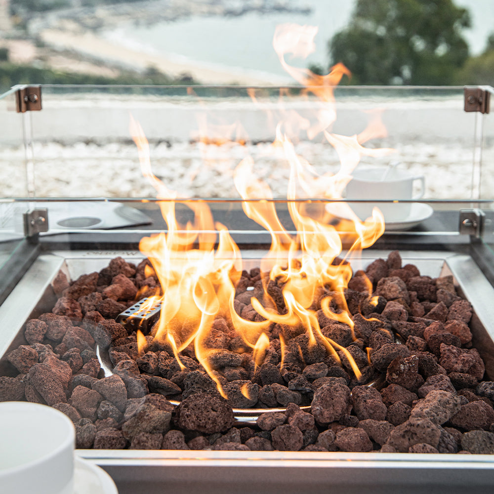 Aurora Outdoor Firepit Table - 34 Inches - view 5