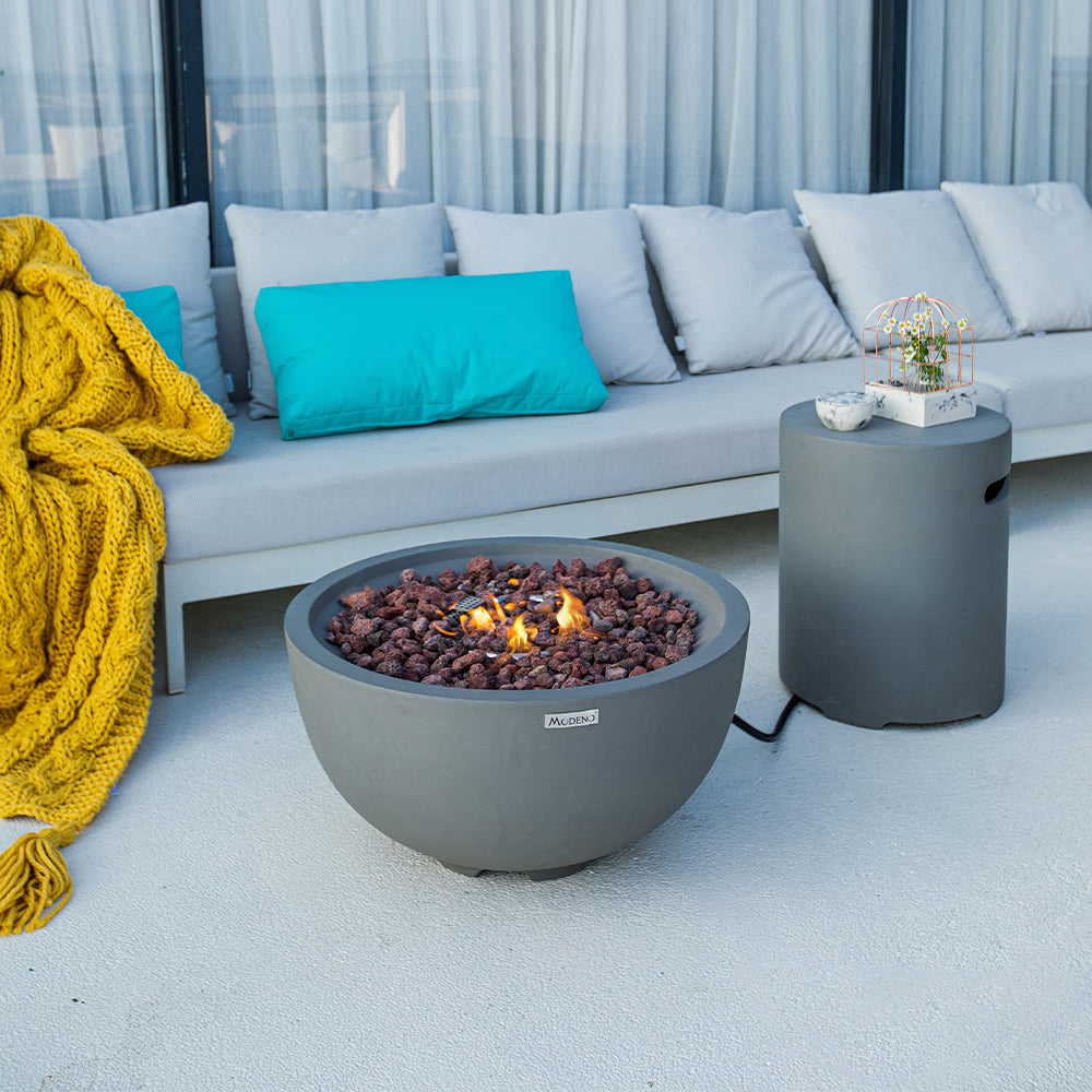 Nantucket Outdoor Firepit Table - 27 Inches - view 9