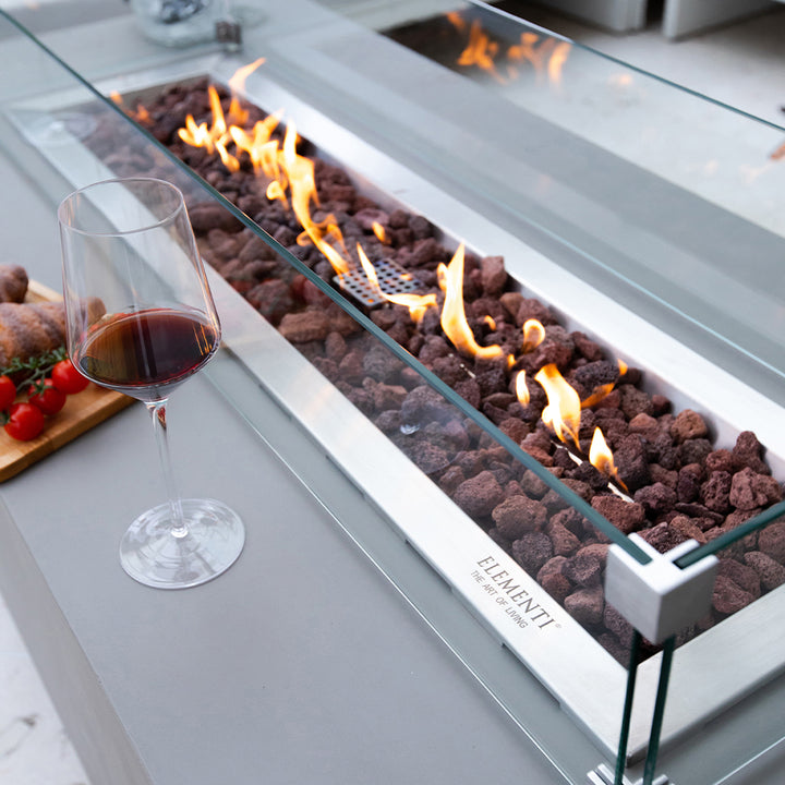 Granville Outdoor Fire Pit Table - Select Fuel Type