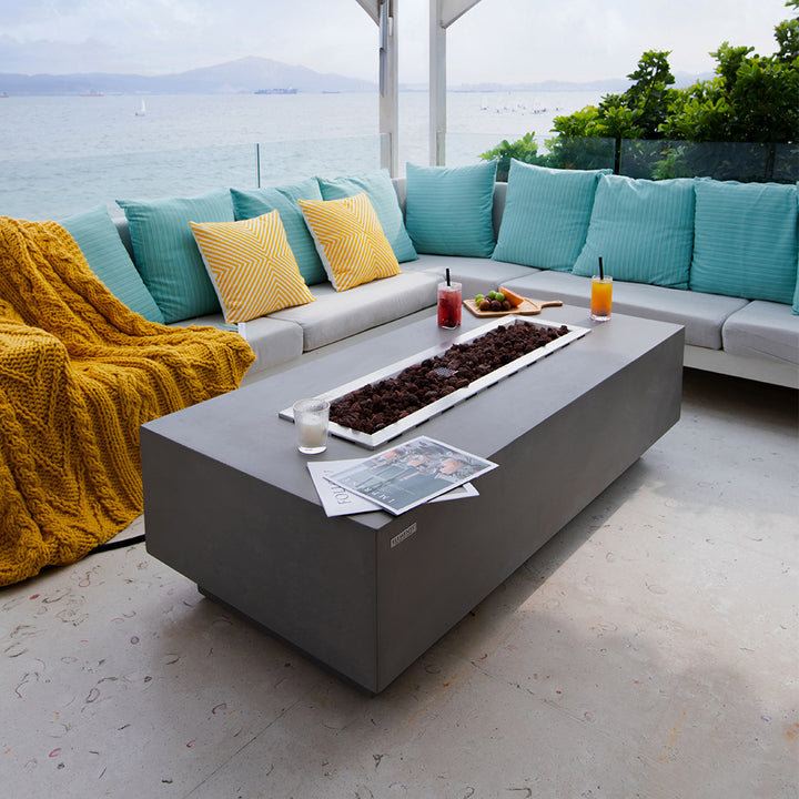 Granville Outdoor Fire Pit Table - Select Fuel Type