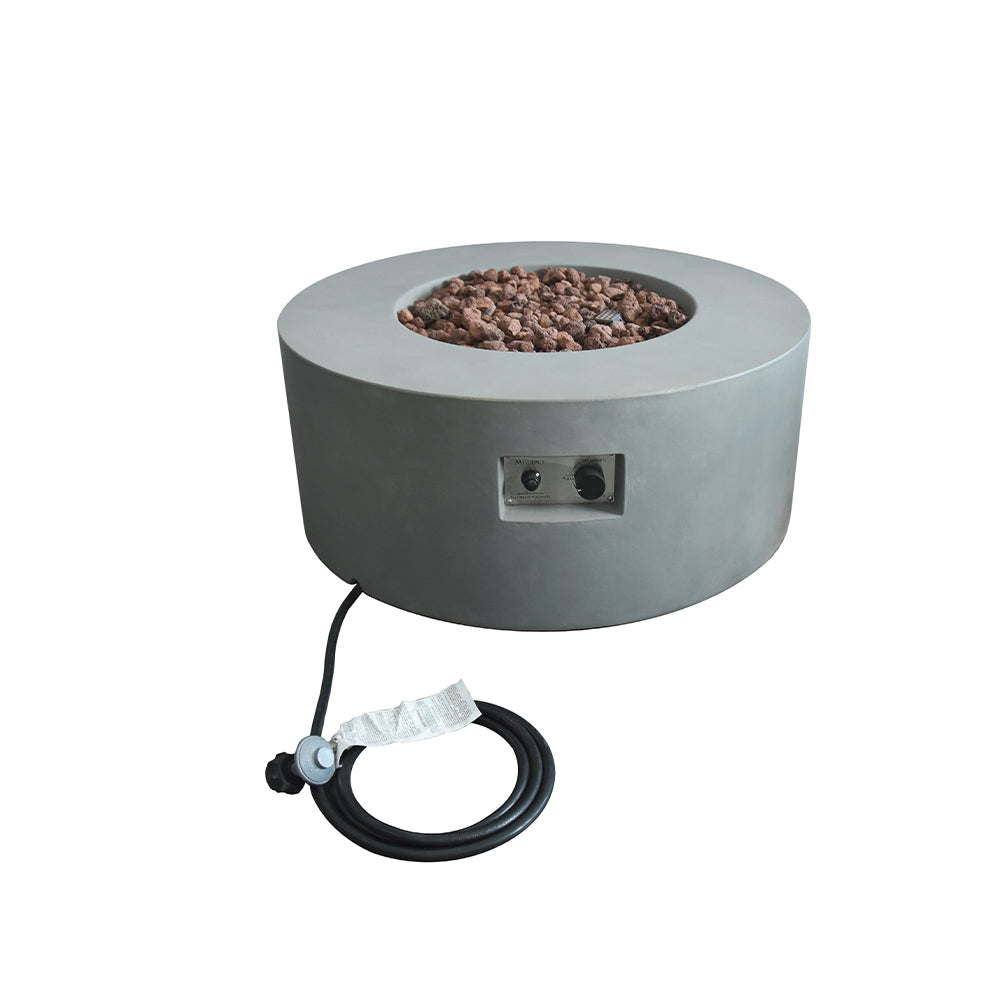 Tramore Outdoor Fire Pit Table - Liquid Propane - view 9