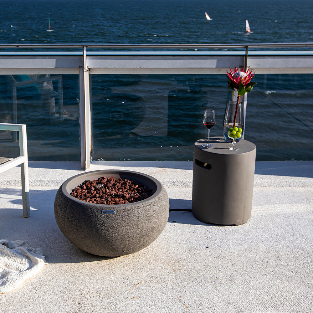 Newbridge Outdoor Fire Pit Table - Liquid Propane - view 6