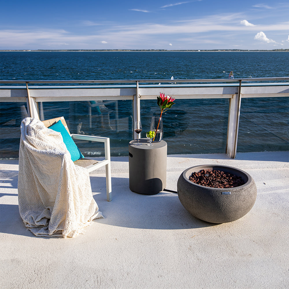 Newbridge Outdoor Fire Pit Table - Liquid Propane - view 7