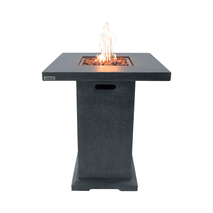 Montreal Outdoor Firepit Table - 34 Inches - Liquid Propane