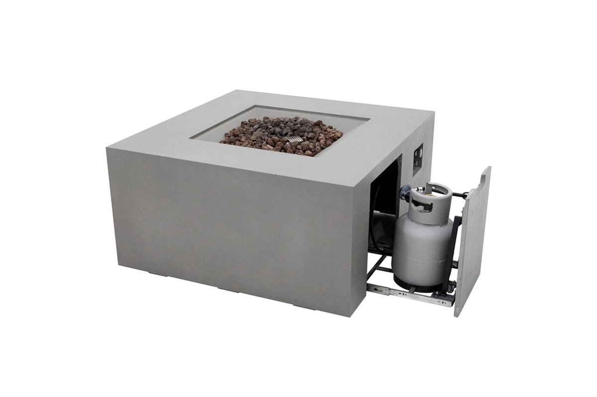 Elementi Rocky Propane Fire Pit, 43 x 43 Inches - view 9