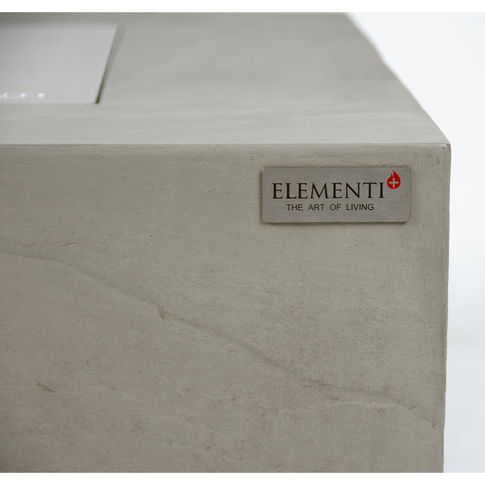 Capertee Outdoor Space Grey Fire Pit Table - view 11