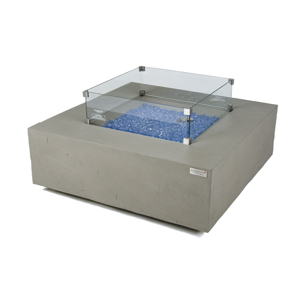 Capertee Outdoor Space Grey Fire Pit Table - view 13