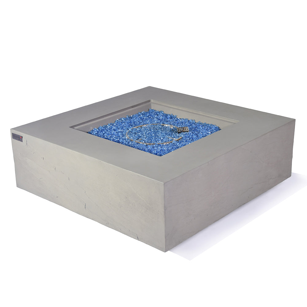 Capertee Outdoor Space Grey Fire Pit Table - view 8